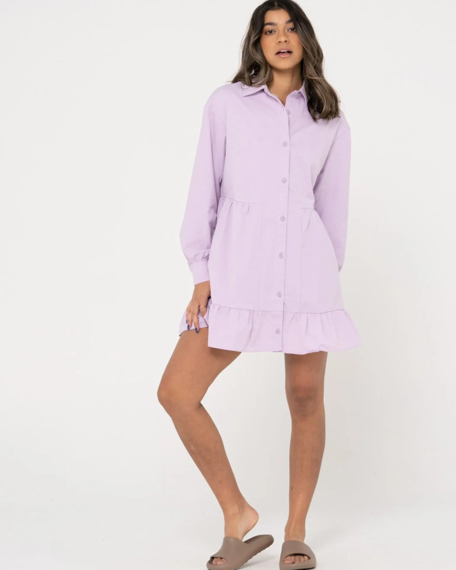Minivestido Popsicle De Manga Larga>Rusty Store