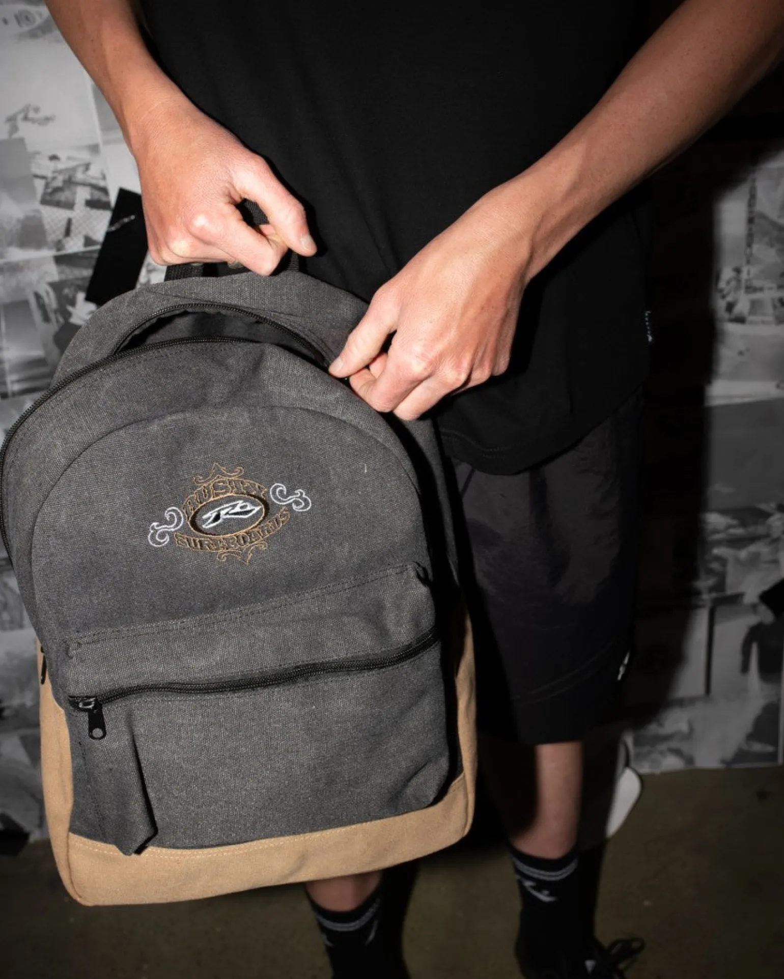 Mochila De Cordon Con Bordado Frenzy>Rusty Best Sale