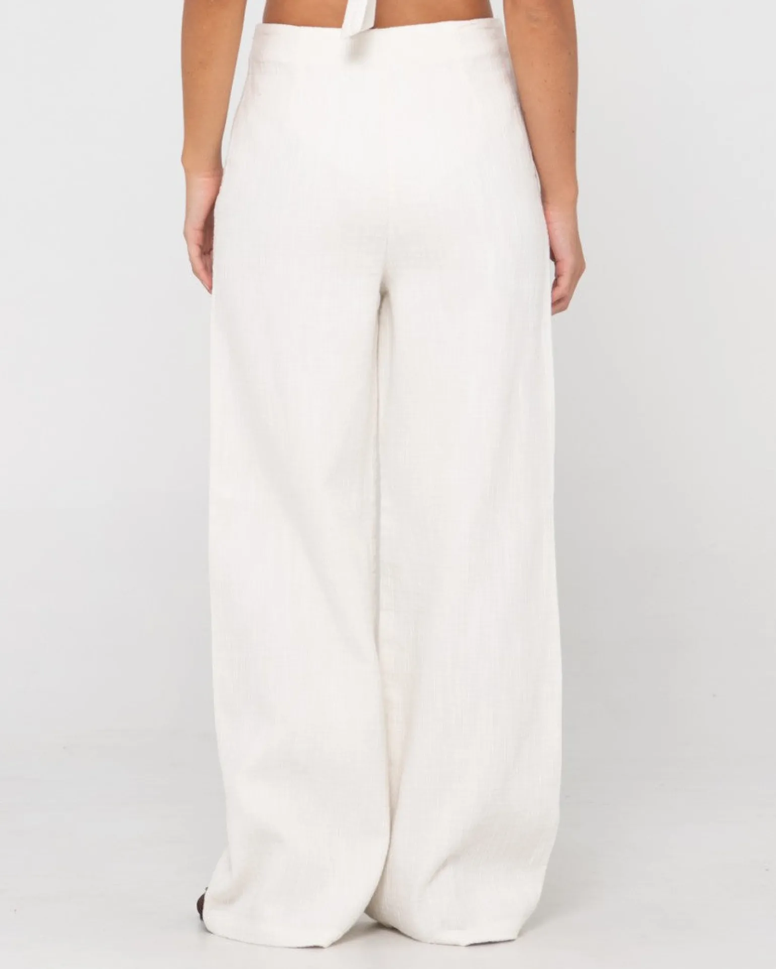 Pantalon Ancho De Talle Alto Radiate>Rusty Cheap
