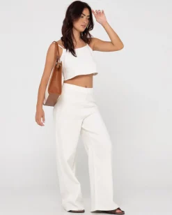 Pantalon Ancho De Talle Alto Radiate><noscript><img width=
