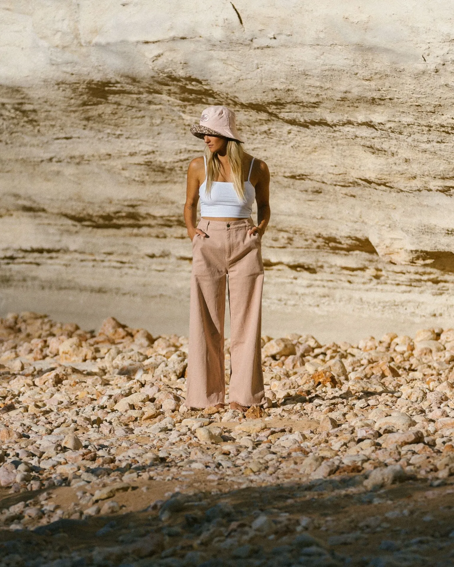 Pantalon Ancho Noah>Rusty Clearance
