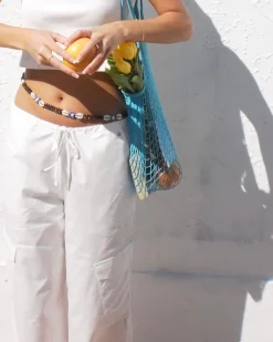Pantalon Cargo Milly De Talle Bajo Y Corte Holgado>Rusty Hot