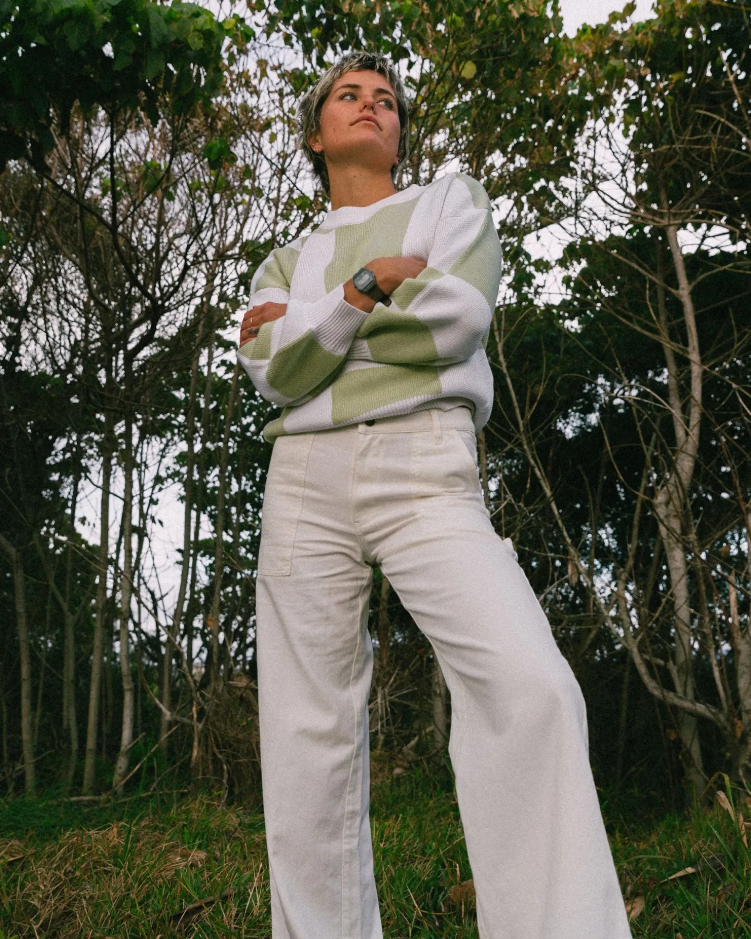 Pantalon Carpintero De Talle Medio Billie>Rusty Clearance