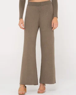 Pantalon Confort De Punto Con Pernera Ancha Solace>Rusty Cheap