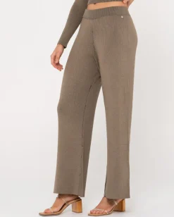 Pantalon Confort De Punto Con Pernera Ancha Solace><noscript><img width=