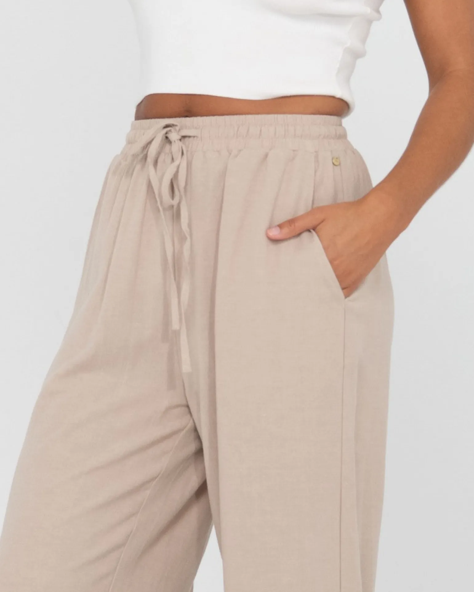Pantalon Confort De Talle Alto Alannah>Rusty Best Sale