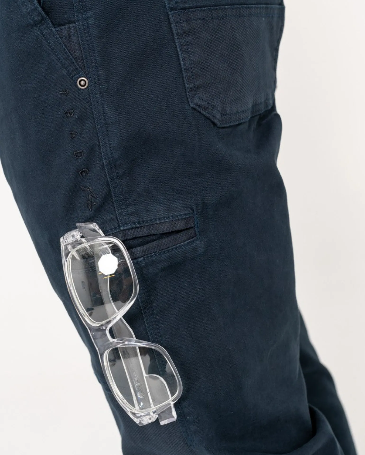 Pantalon Con Punos Elasticos Y Levantamiento Pesado>Rusty Best Sale