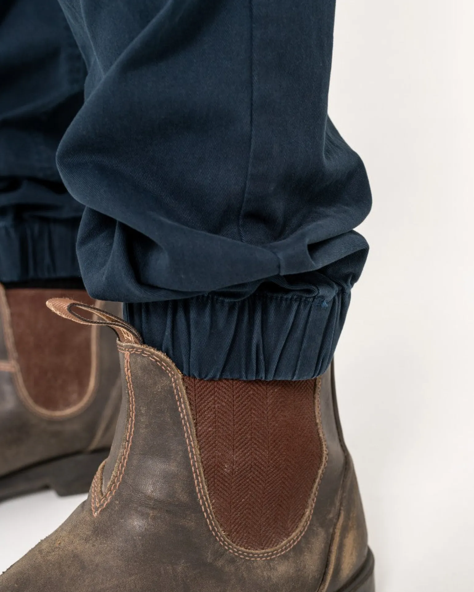 Pantalon Con Punos Elasticos Y Levantamiento Pesado>Rusty Best Sale