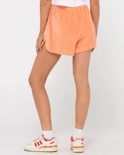 Pantalon Corto Bronte De Pana De Talle Alto><noscript><img width=