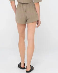 Pantalon Corto Con Cintura Elástica En Algun Lugar>Rusty Flash Sale