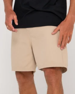 Pantalon Corto De 5 Bolsillos Con Lavado Vintage The Bruce><noscript><img width=