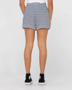 Pantalon Corto De Corte Relajado A Rayas Siena>Rusty Cheap