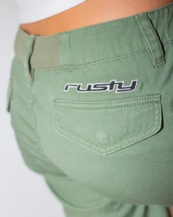 Pantalon Corto De Lona De Talle Bajo Cadet><noscript><img width=