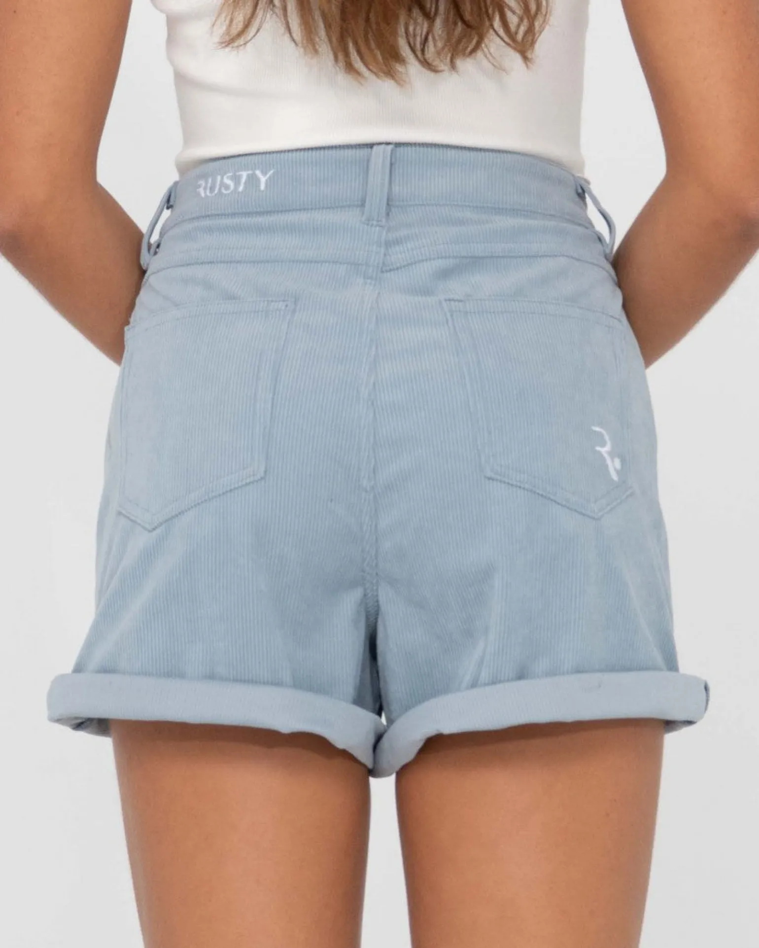 Pantalon Corto De Pana De Talle Alto The Secret>Rusty Outlet