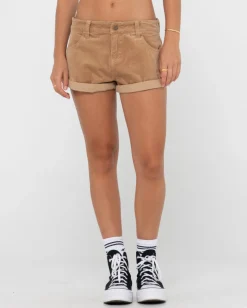 Pantalon Corto De Pana De Talle Bajo No Secret>Rusty Discount