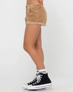 Pantalon Corto De Pana De Talle Bajo No Secret><noscript><img width=