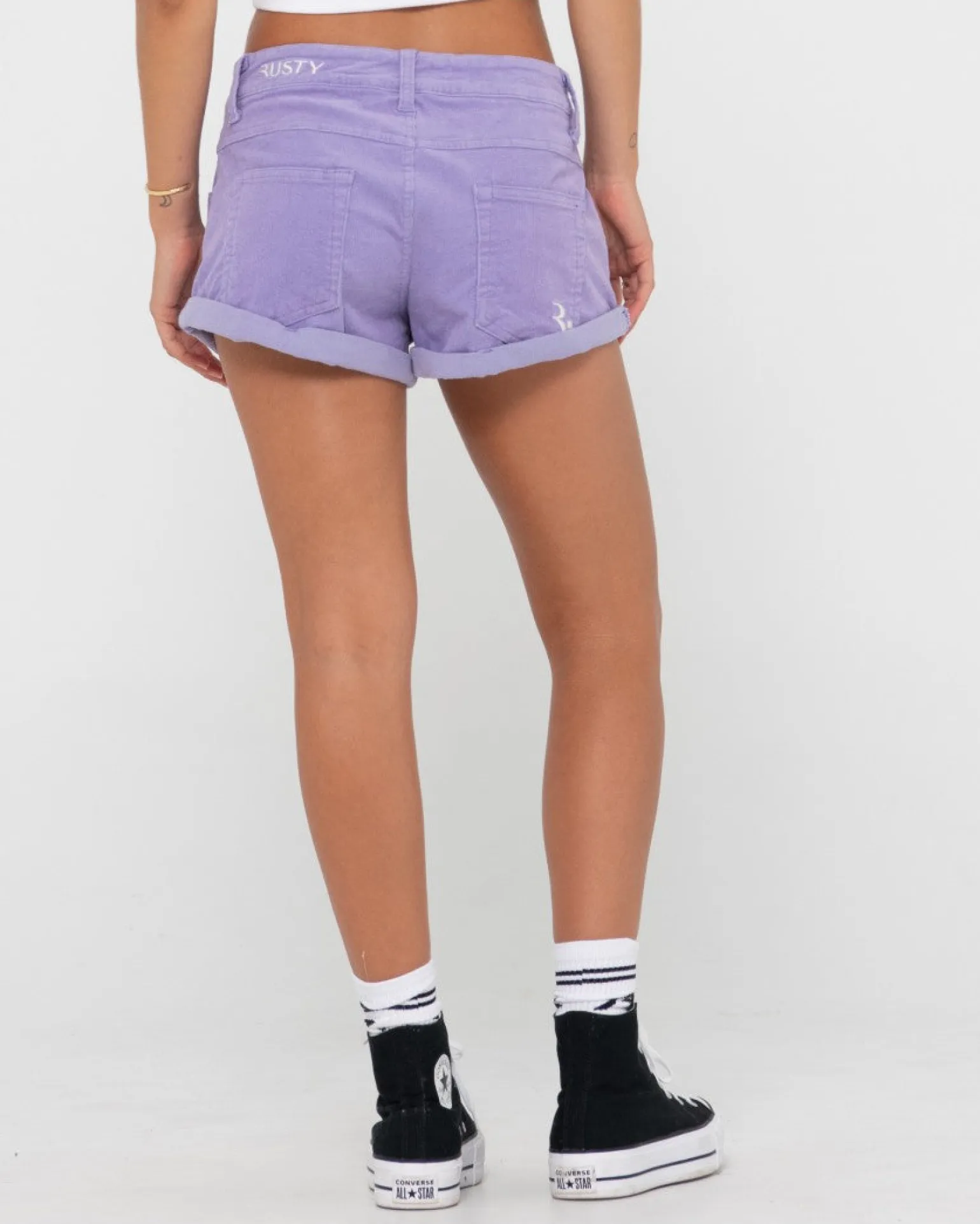 Pantalon Corto De Pana De Talle Bajo No Secret>Rusty Flash Sale