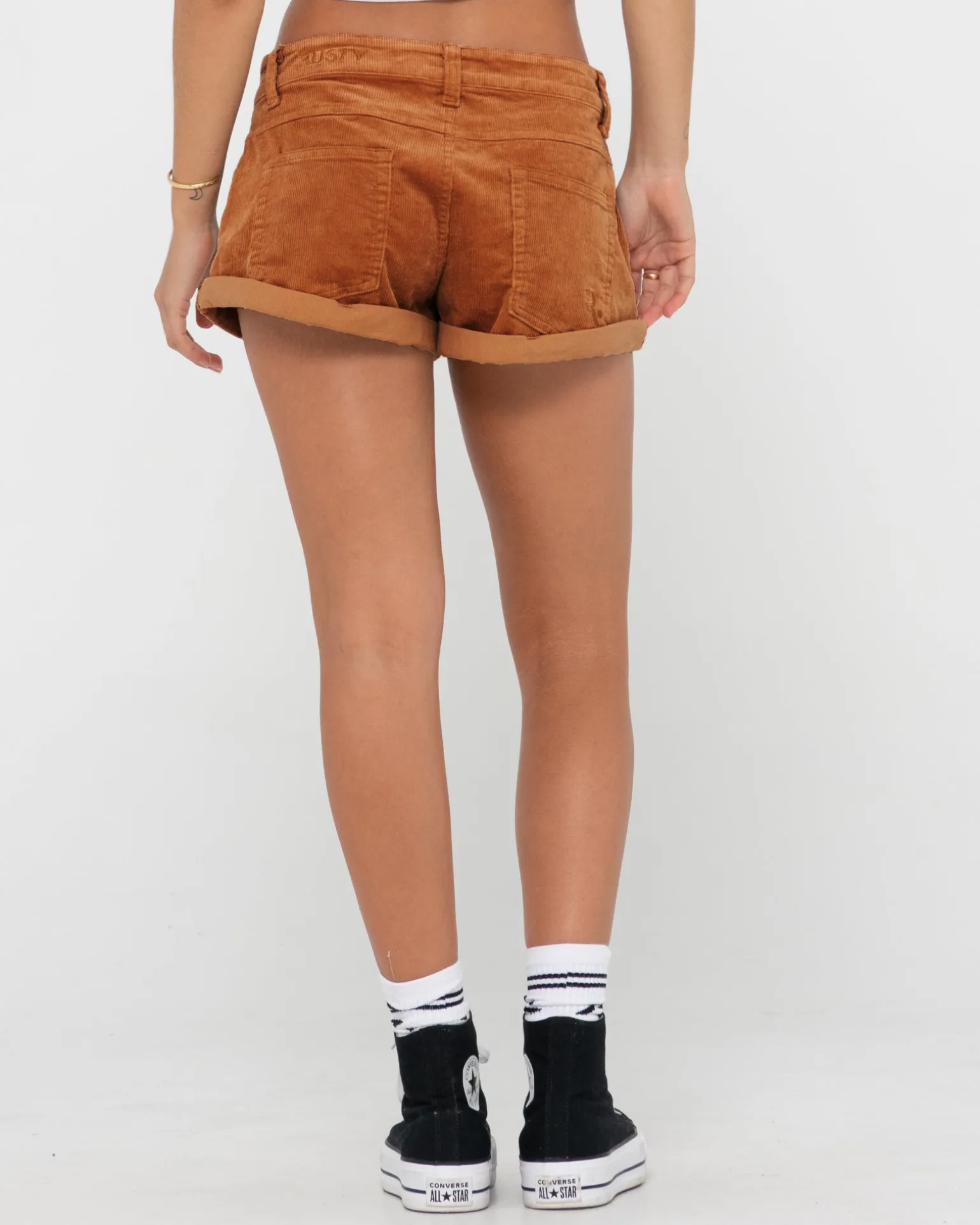 Pantalon Corto De Pana De Talle Bajo No Secret>Rusty Best