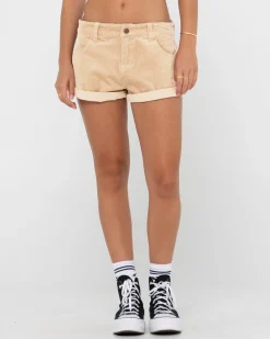 Pantalon Corto De Pana De Talle Bajo No Secret>Rusty Shop