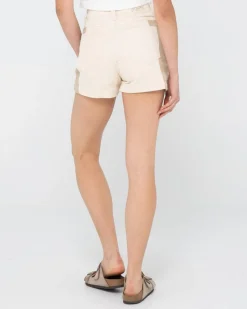 Pantalon Corto De Pana De Talle Alto Olivia><noscript><img width=