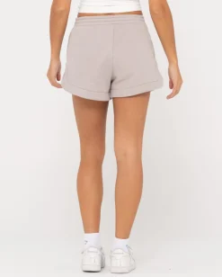 Pantalon Corto De Polar Con Firma>Rusty Store