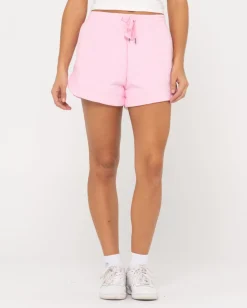 Pantalon Corto De Polar Con Firma>Rusty Discount