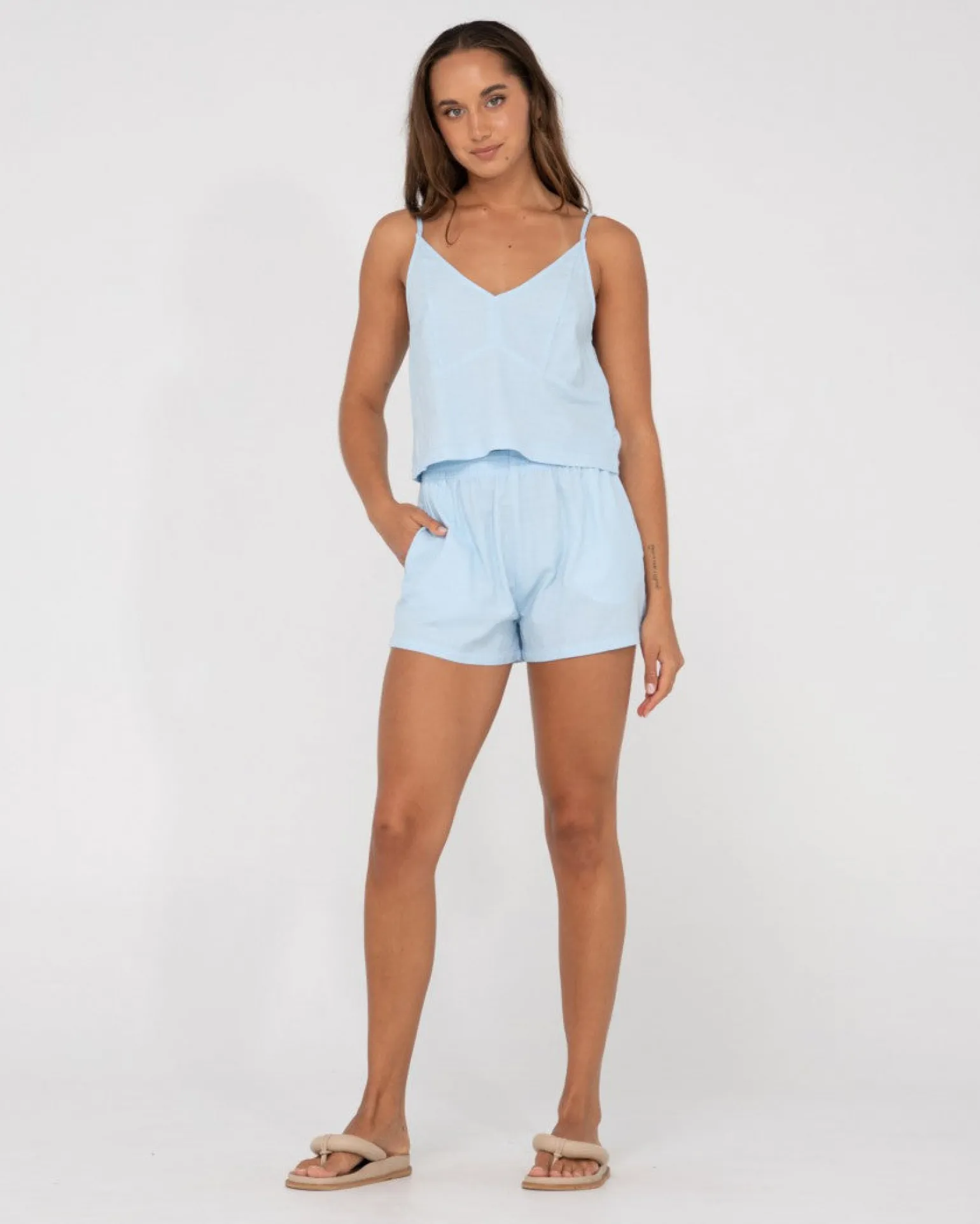 Pantalon Corto De Salon De Ajuste Relajado Sweet Water>Rusty Discount