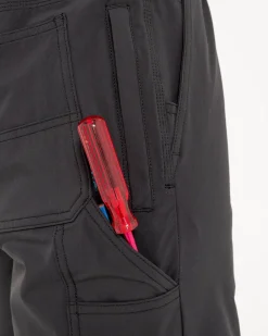 Pantalon Corto De Trabajo De Secado Rapido Powerweave><noscript><img width=
