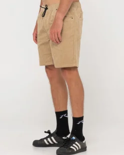 Pantalon Corto Elastico Alto Y Bajo Rifts><noscript><img width=