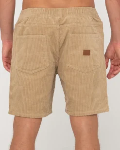 Pantalon Corto Elastico Alto Y Bajo Rifts><noscript><img width=