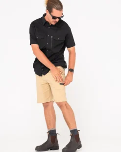 Pantalon Corto Elastico Con 9 Bolsillos Tr400><noscript><img width=