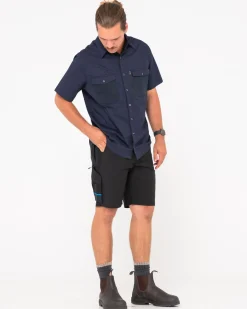 Pantalon Corto Elastico Con 9 Bolsillos Tr400><noscript><img width=