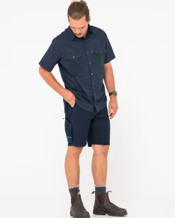 Pantalon Corto Elastico Con 9 Bolsillos Tr400><noscript><img width=