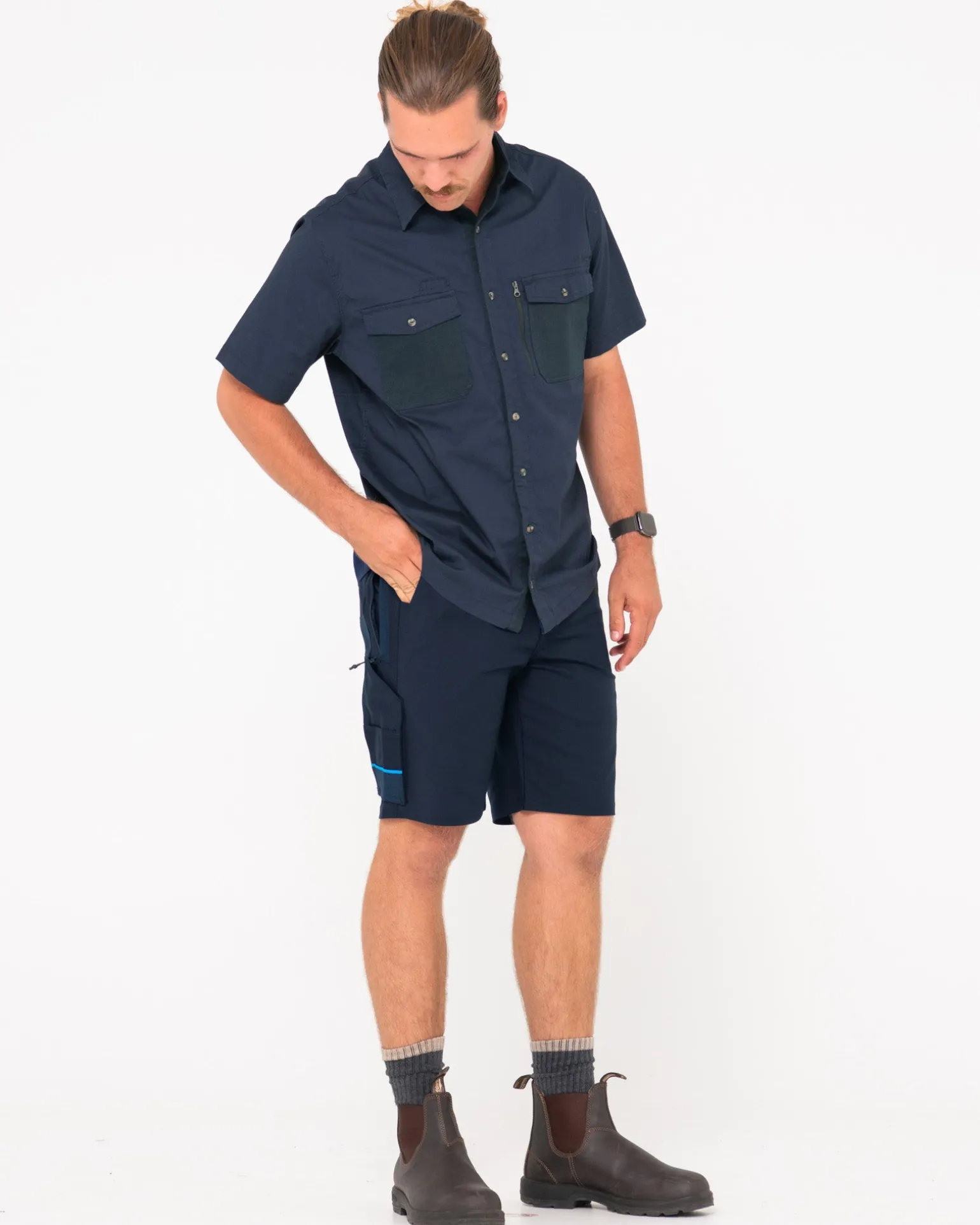 Pantalon Corto Elastico Con 9 Bolsillos Tr400>Rusty Store