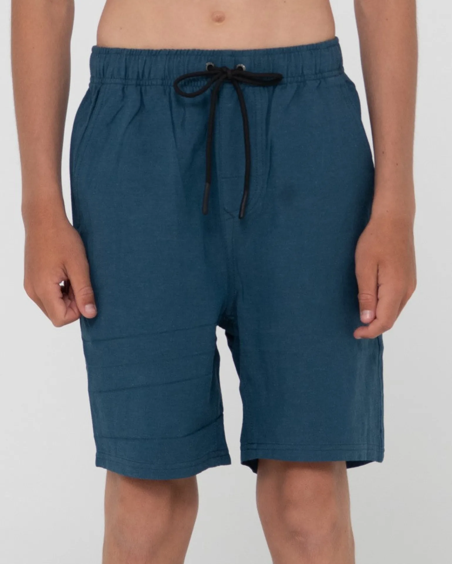 Pantalon Corto Elastico De Lino Overtone Para Nino>Rusty Fashion