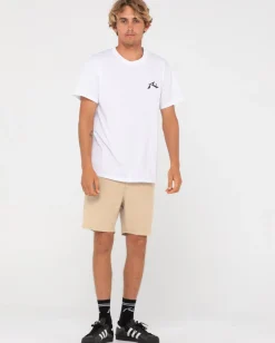 Pantalon Corto Elastico De Lino Overtone Para Nino><noscript><img width=
