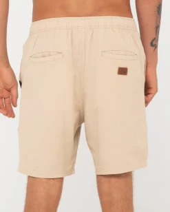 Pantalon Corto Elastico De Lino Overtone Para Nino><noscript><img width=