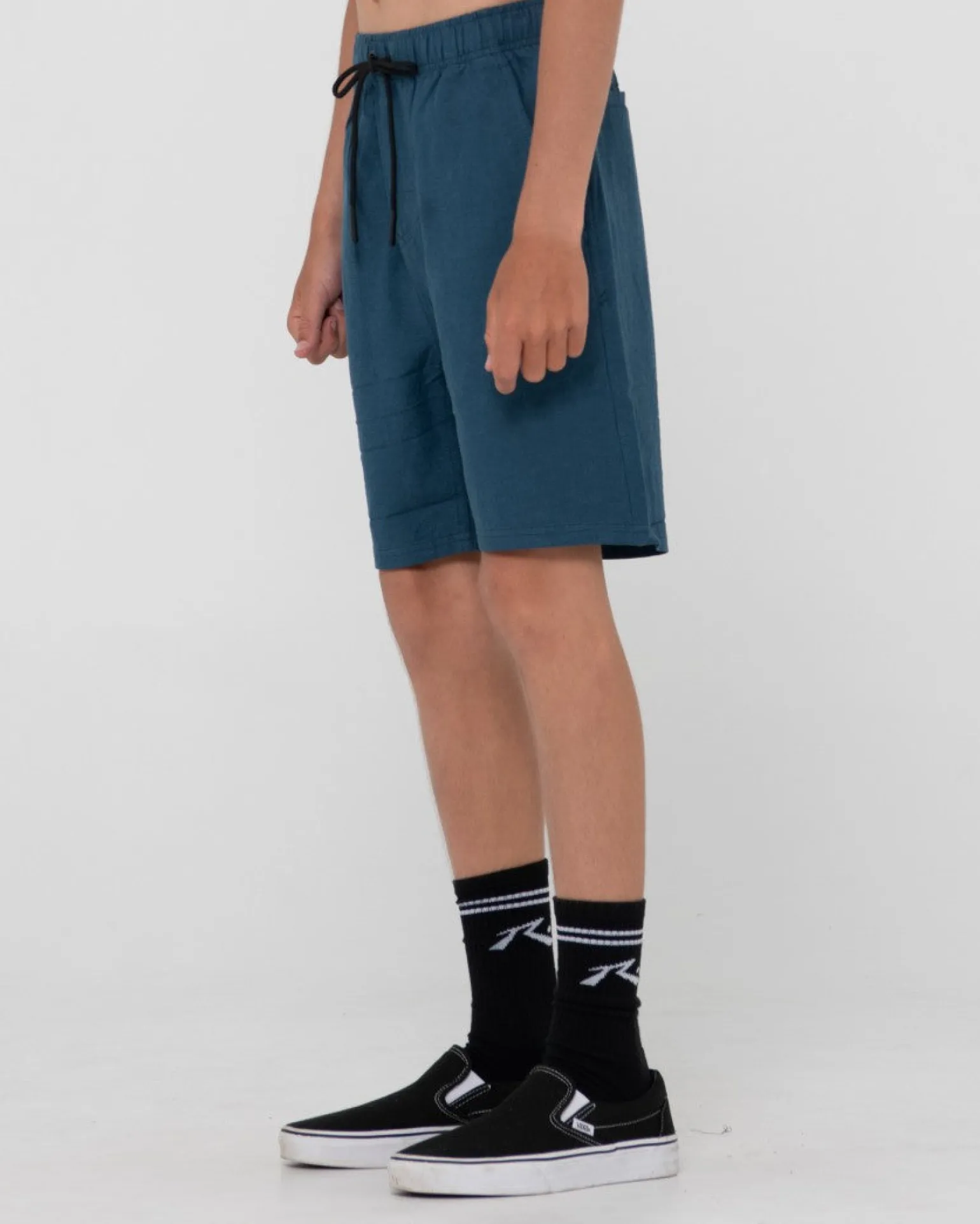 Pantalon Corto Elastico De Lino Overtone Para Nino>Rusty Outlet