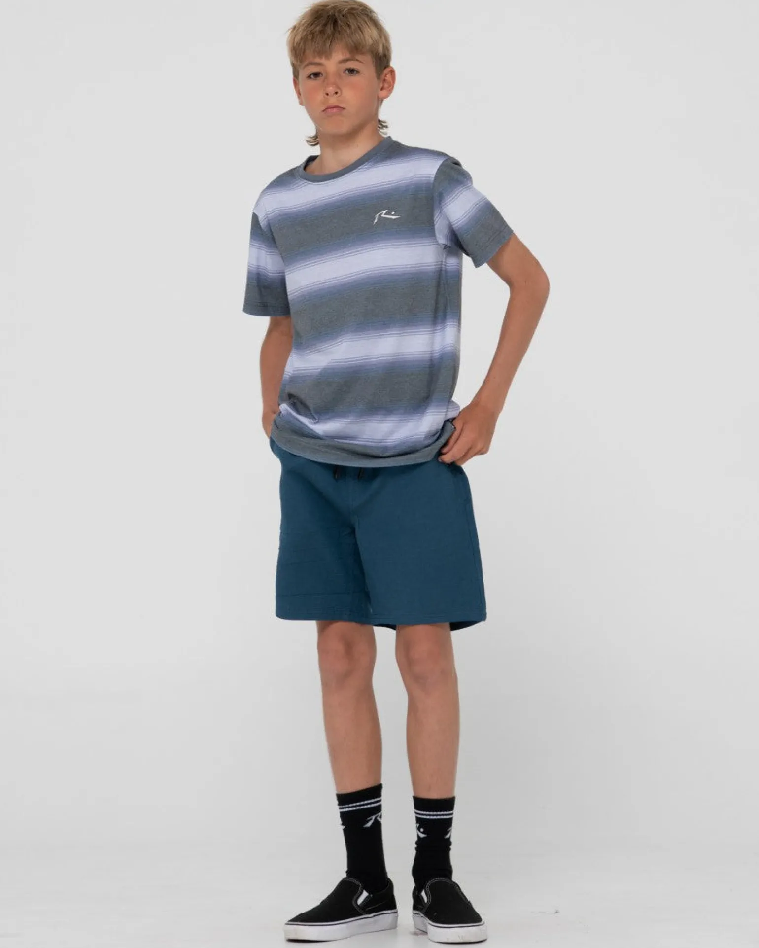 Pantalon Corto Elastico De Lino Overtone Para Nino>Rusty Outlet