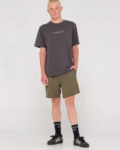 Pantalon Corto Elastico De Lino Overtone><noscript><img width=