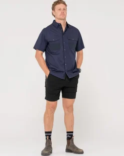 Pantalon Corto Elastico Para Levantamientos Pesados><noscript><img width=