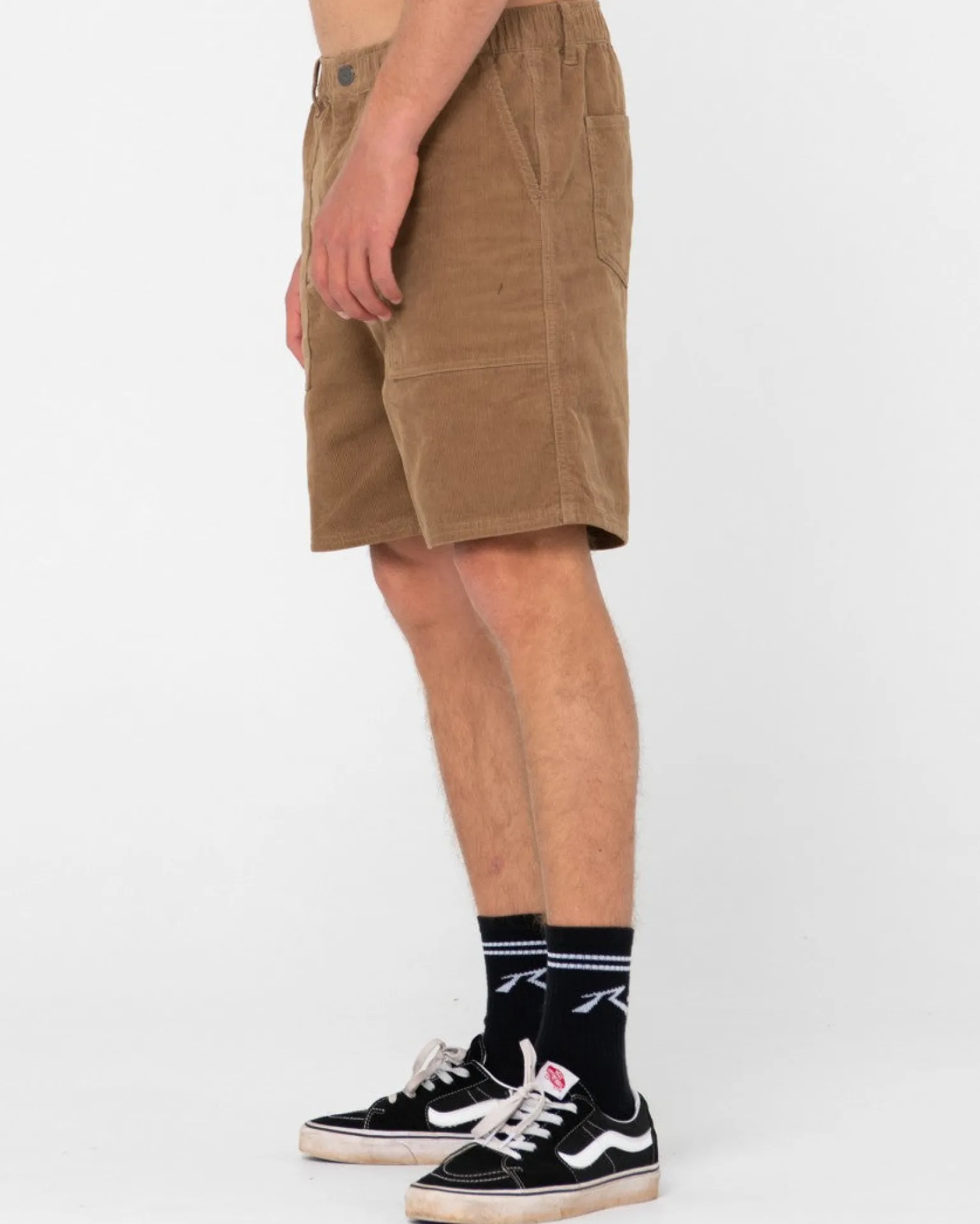 Pantalon Corto Elastico Rigglet Cord Workwear>Rusty Fashion