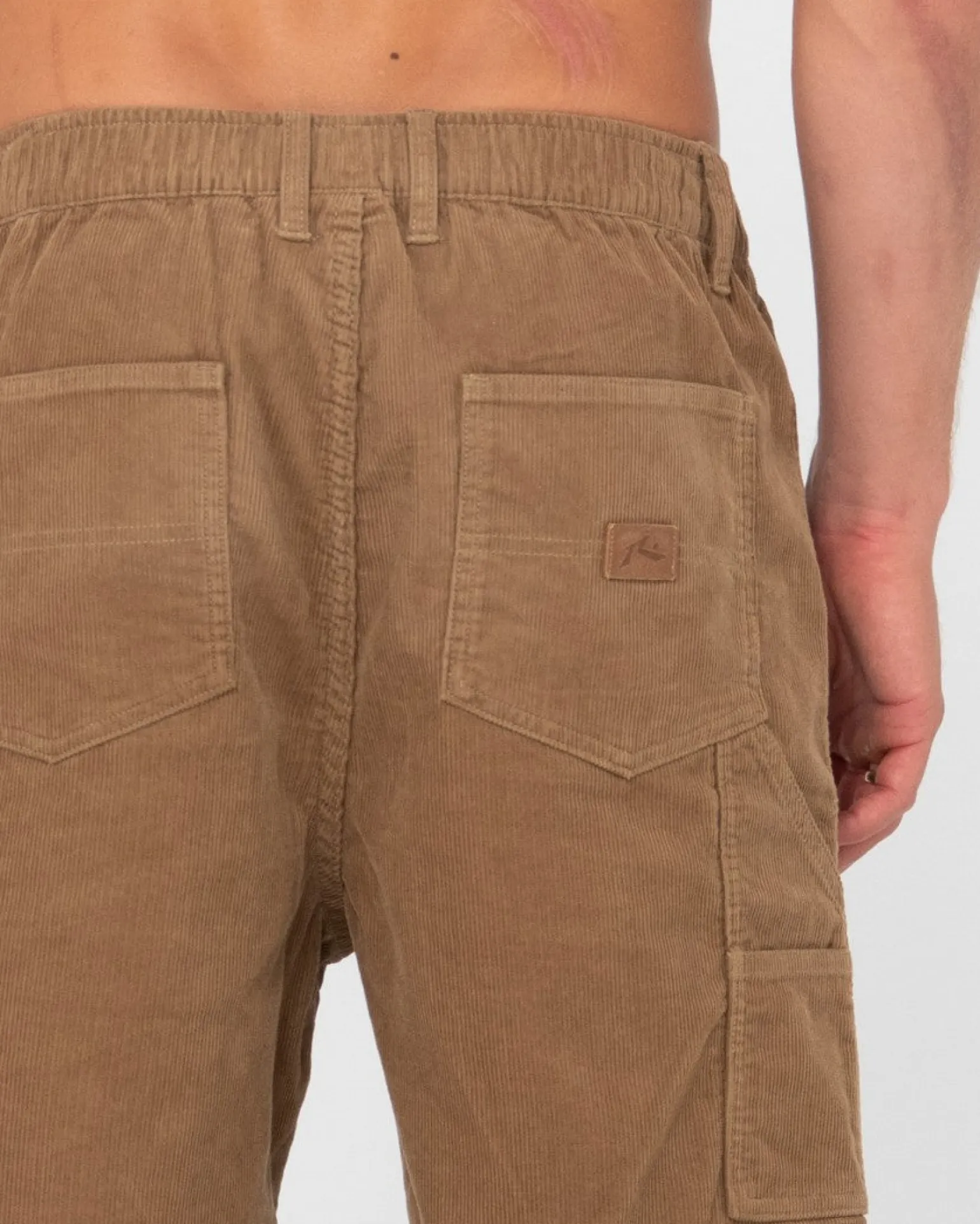 Pantalon Corto Elastico Rigglet Cord Workwear>Rusty Fashion