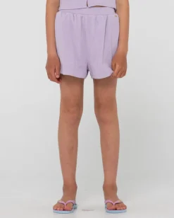 Pantalon Corto Harlo Con Cintura Elástica Para Ninas>Rusty Flash Sale