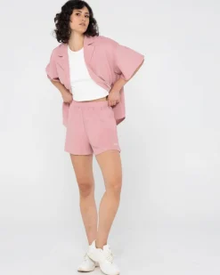 Pantalon Corto Mala Rizo Elastico><noscript><img width=