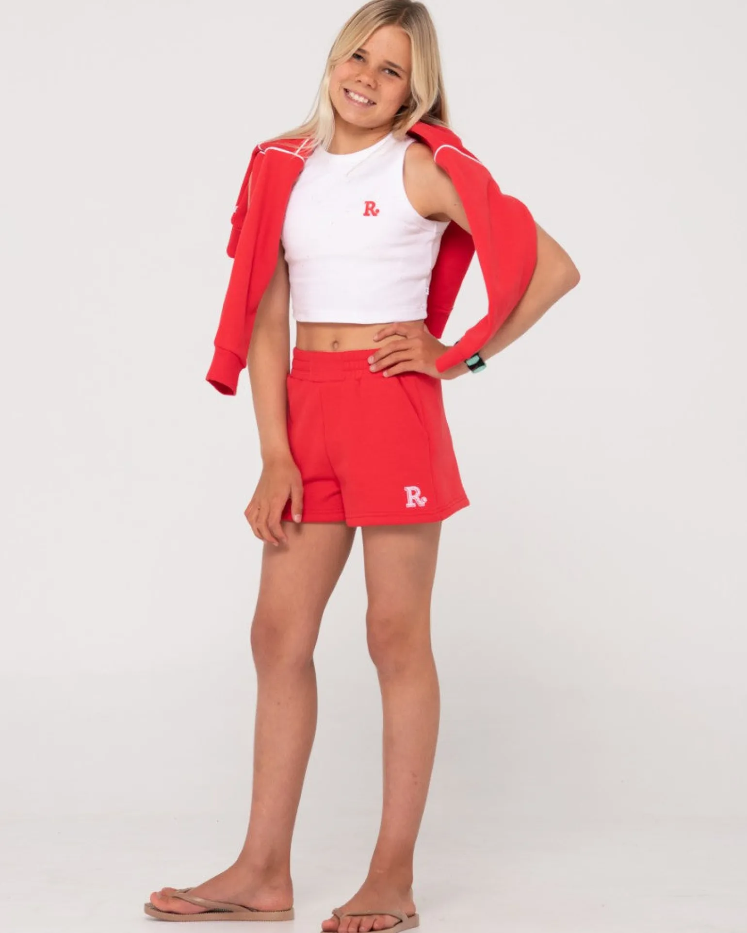 Pantalon Corto Polar Line Para Nina>Rusty Best