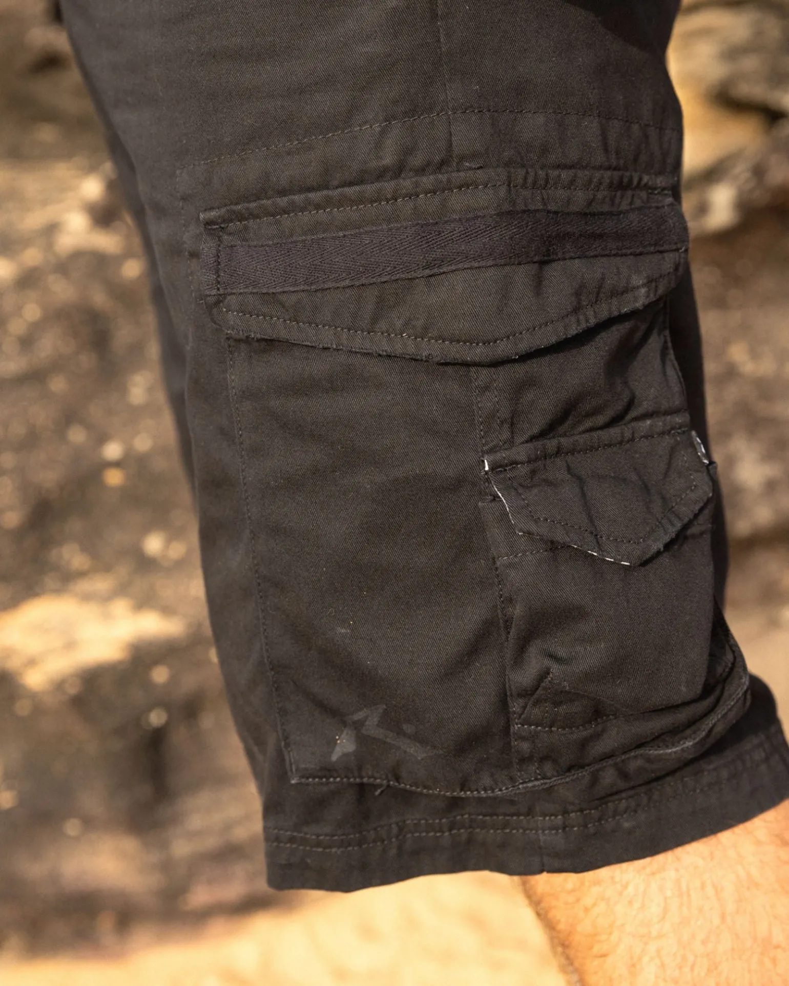 Pantalon Corto Tipo Cargo Sheetya>Rusty New