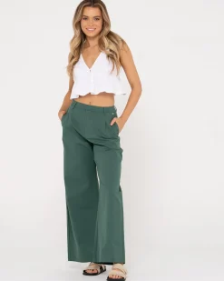Pantalon De Corte Relajado Y Talle Alto Popsicle><noscript><img width=