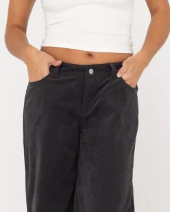 Pantalon De Pana Con Pernera Ancha Y Tiro Bajo The Secret><noscript><img width=