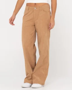 Pantalon De Pana Con Pernera Ancha Y Tiro Bajo The Secret><noscript><img width=